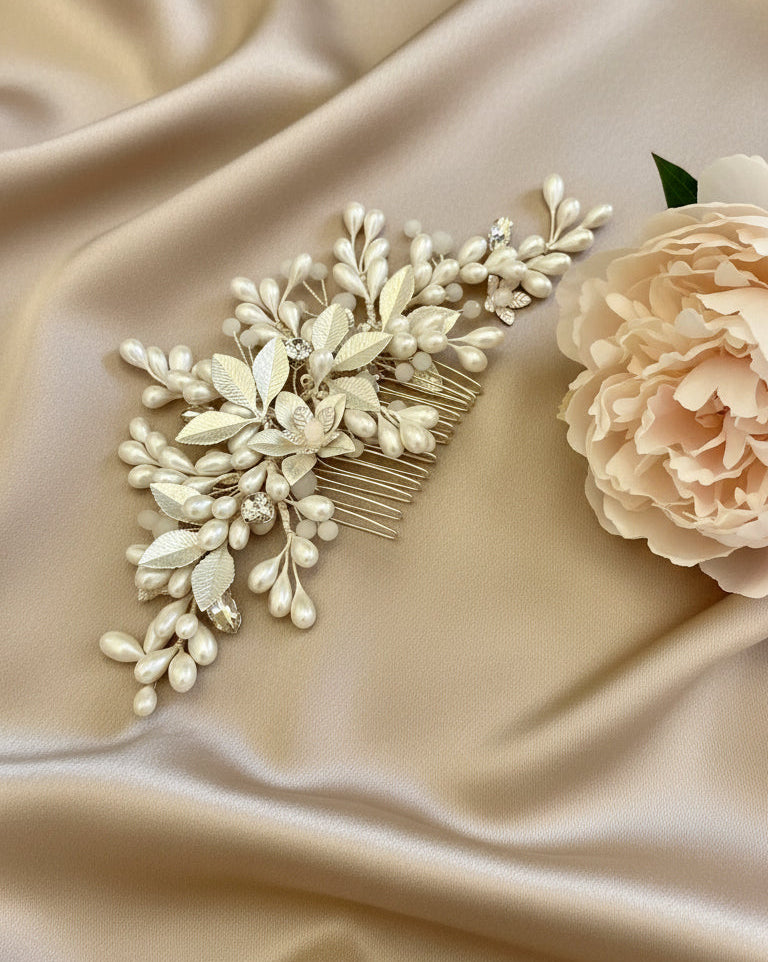 Peineta Floral